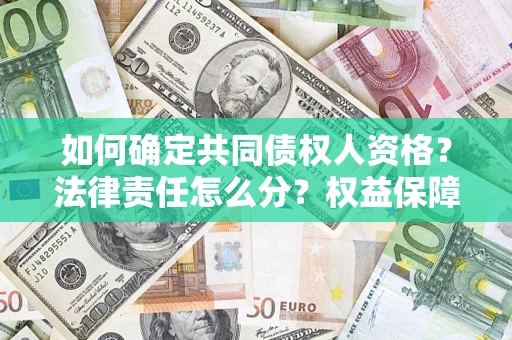 北京如何确定共同债权人资格？法律责任怎么分？权益保障技巧揭秘！