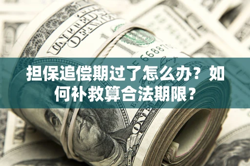 北京担保追偿期过了怎么办？如何补救算合法期限？