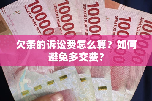 北京欠条的诉讼费怎么算？如何避免多交费？