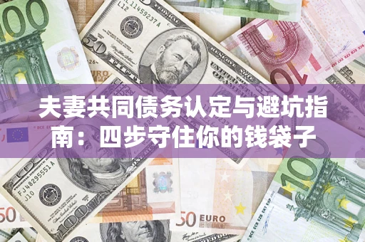 北京夫妻共同债务认定与避坑指南：四步守住你的钱袋子