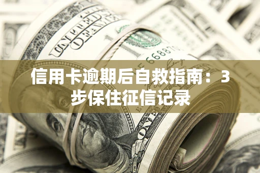 北京信用卡逾期后自救指南：3步保住征信记录